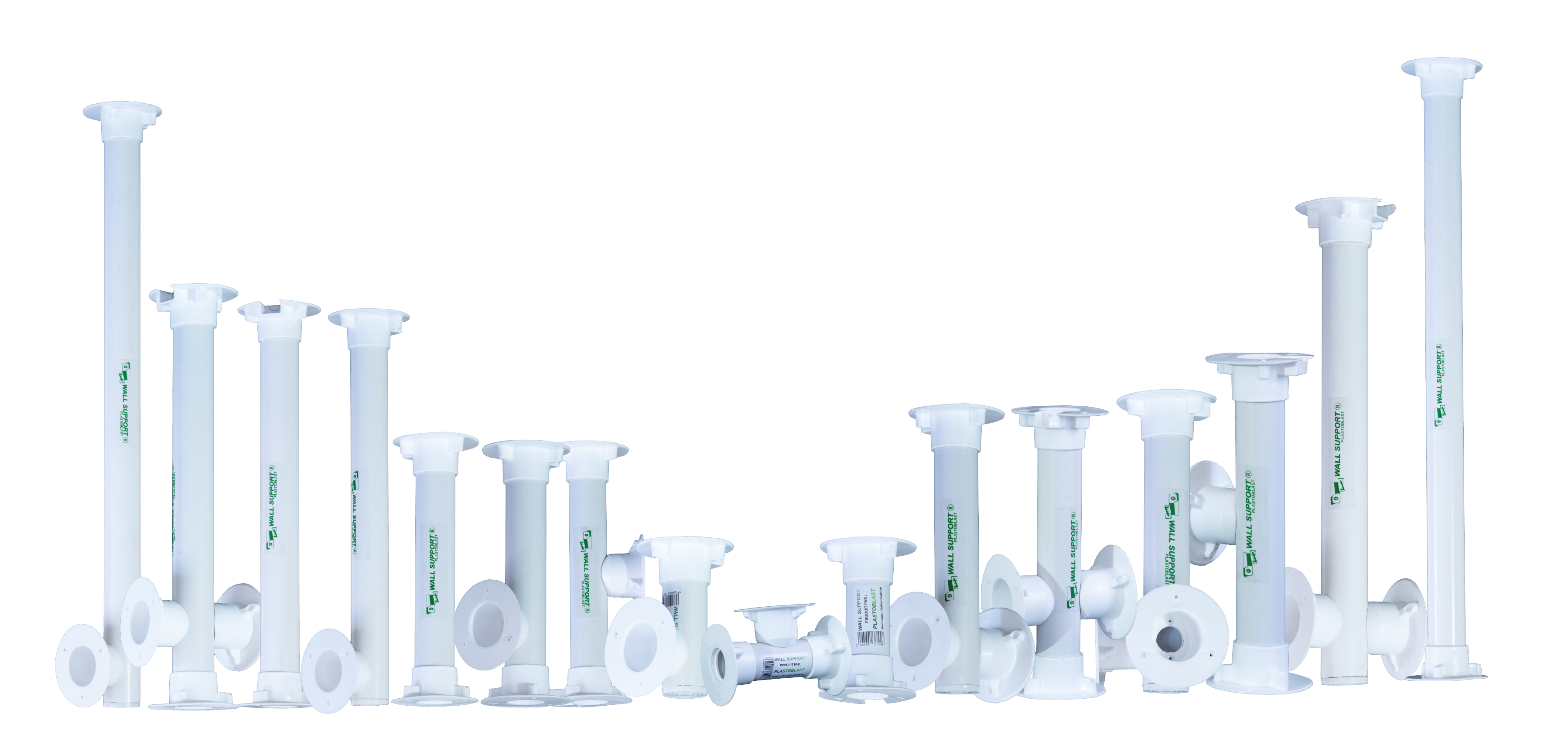 Gamme complète des produits Plastoblast - Supports muraux et boîtes de jonction CCTV